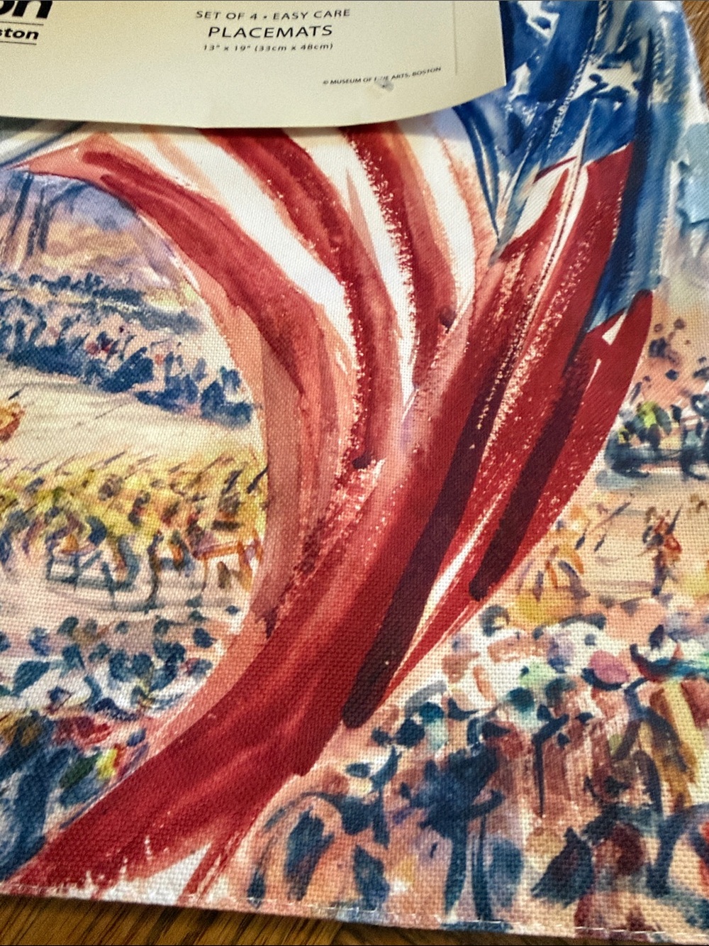 Patriotic Flag Placemat - Multicolor - Picture 8 of 10